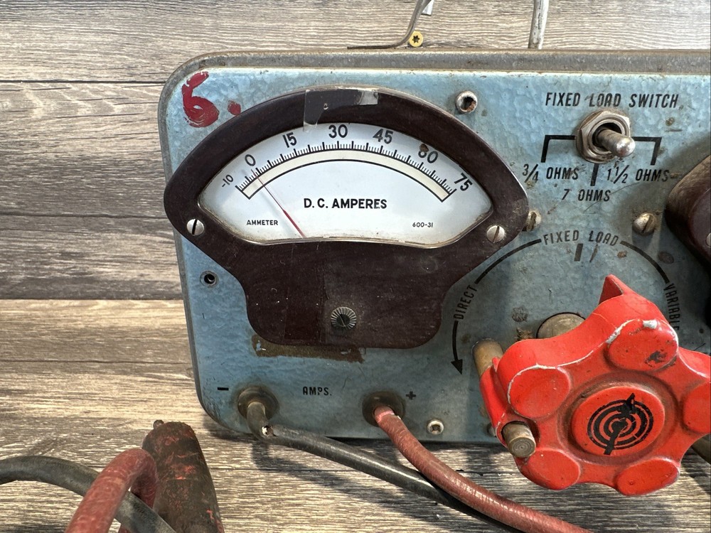 Vintage Sun Amp And Volt Tester Model VAT Untested