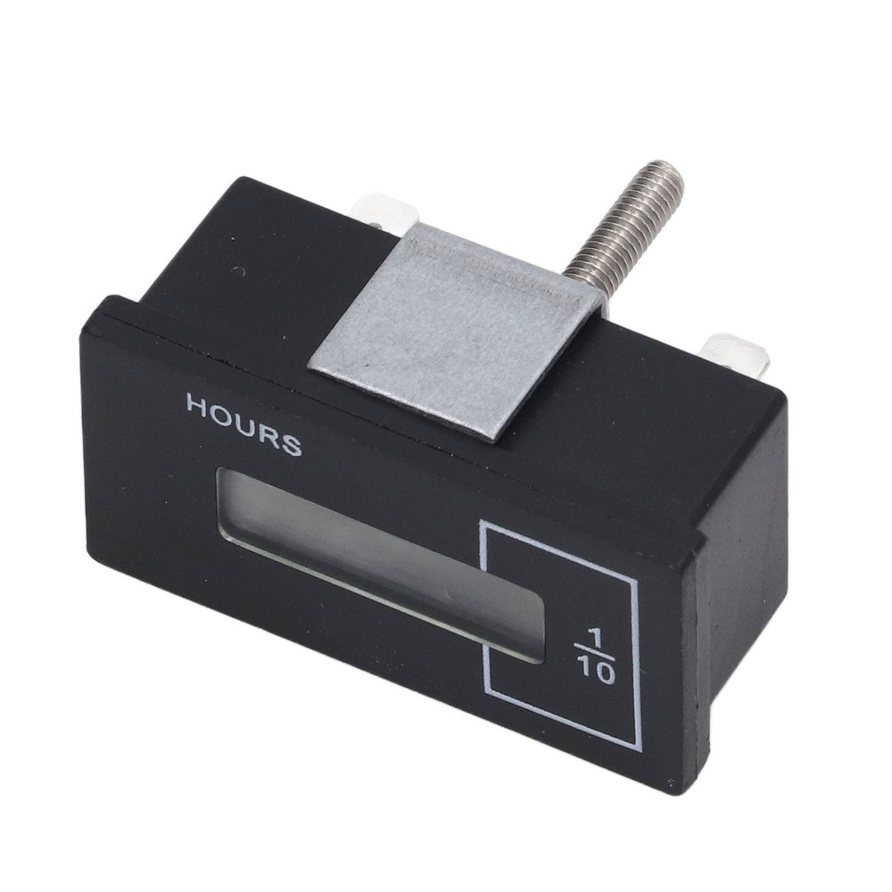 Excavator Hour Meter LCD Display Universal Built In Chip Multiple Uses Elect CST