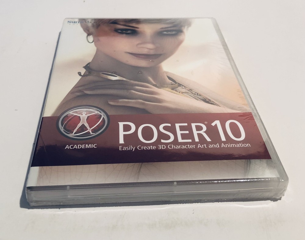 Poser 10 Easily Create 3D Character Art & Animation SmithMicro Software New