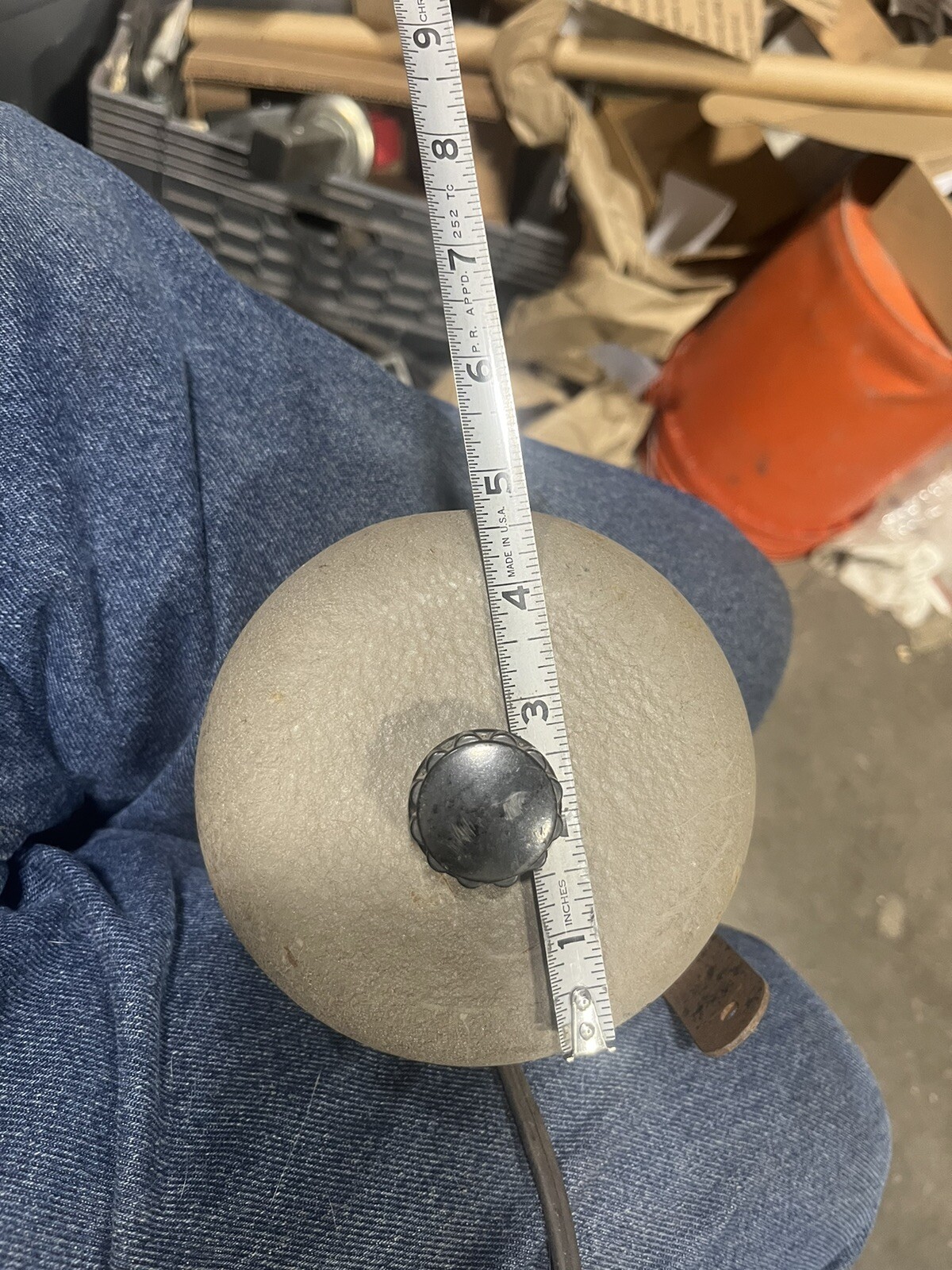 small antique spotlight