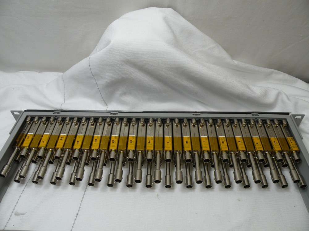 ADC PPI1232-MVJ Panel, ProPatch 2x32 MVJ-3 Normalled Super Video Patch Jackfield