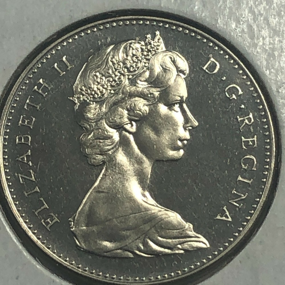 1965 Canada Proof Five Cent Foreign Coin #1308