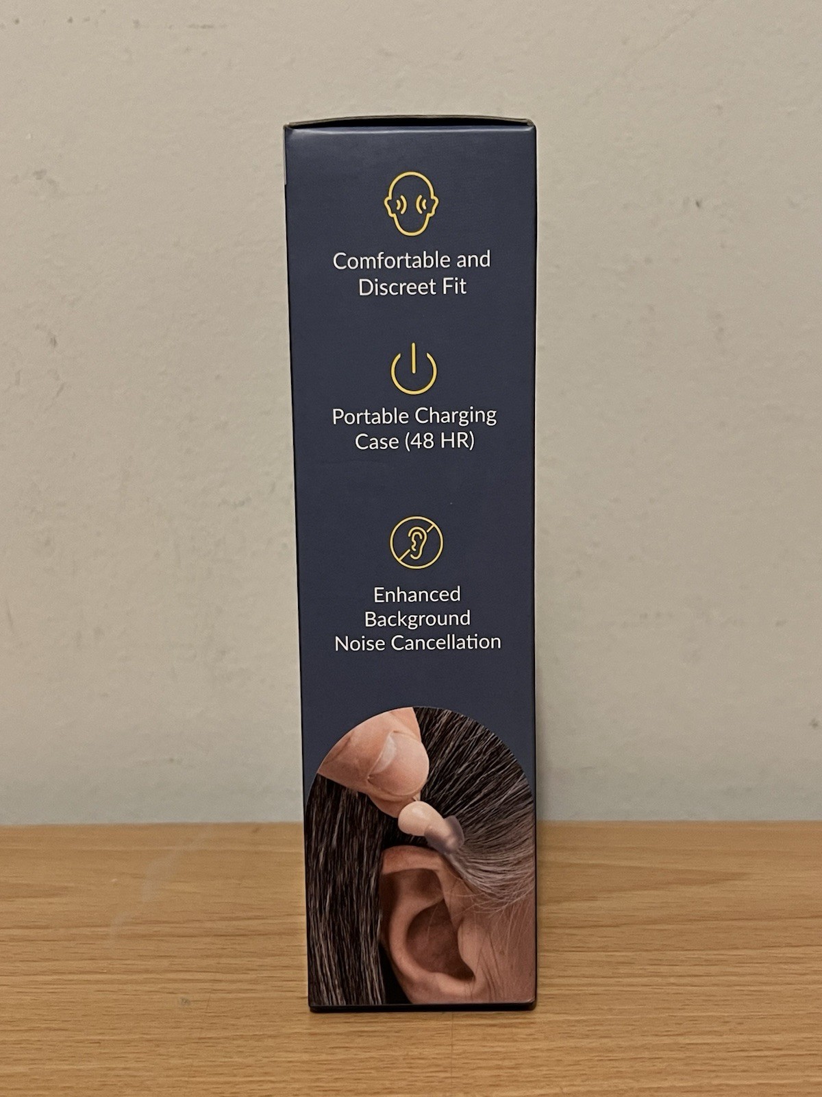 Audien ATOM PRO 2 Wireless Rechargeable OTC Hearing Aids New Sealed