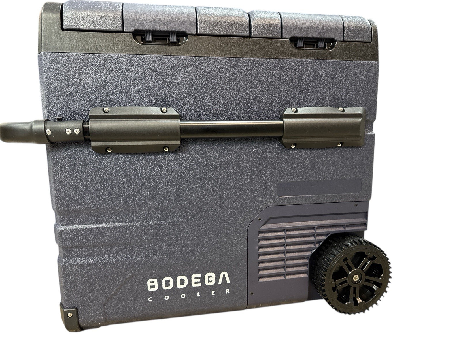 BODEGAcooler 59QT Car Fridge Dual Door Dual Zone w/Wheels TAW55 (OB)