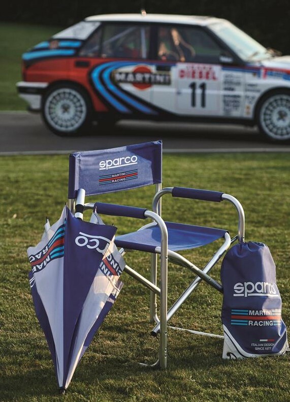 SPARCO Martini Racing Polyester Automatic Umbrella Diameter 130 cm