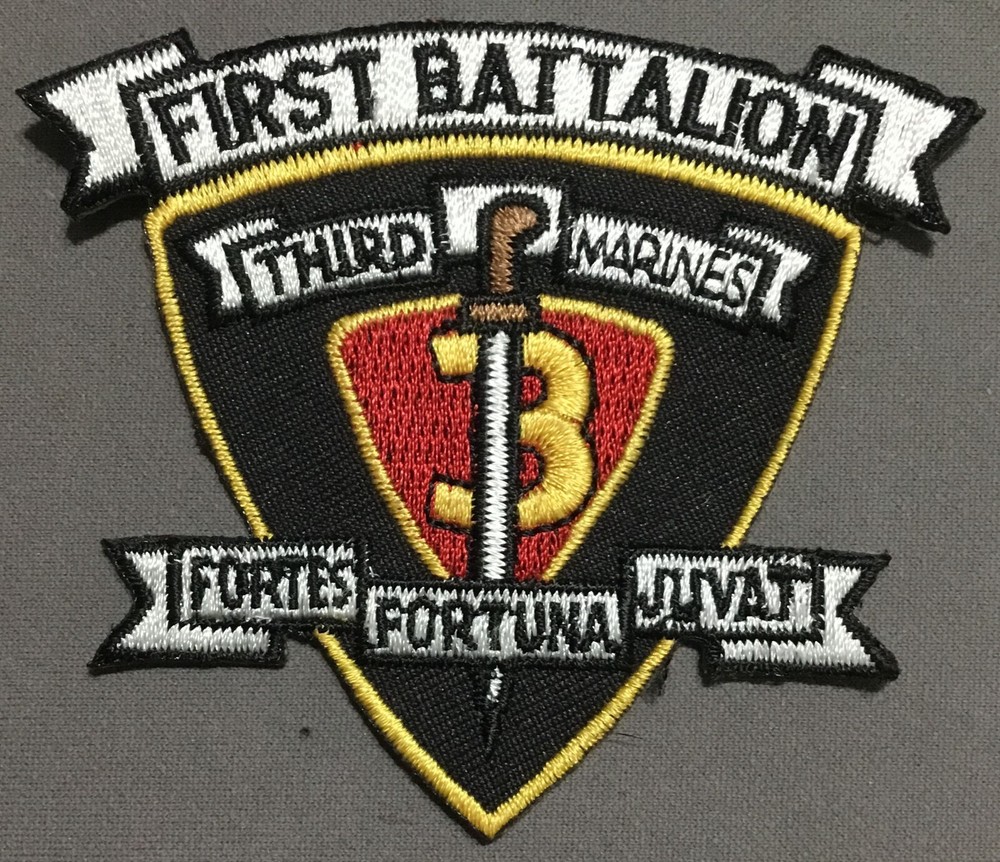 1st Battalion  Third Marines patch