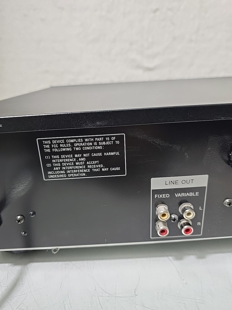 Sony CDP-C435 5 Disc Ex-Change System CD Changer Compact Disc Player - TESTED!