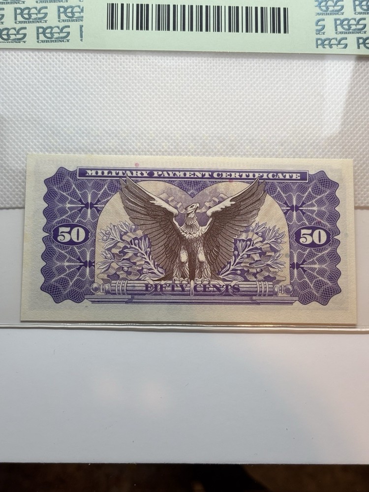 Military Payment Certificate PCGS