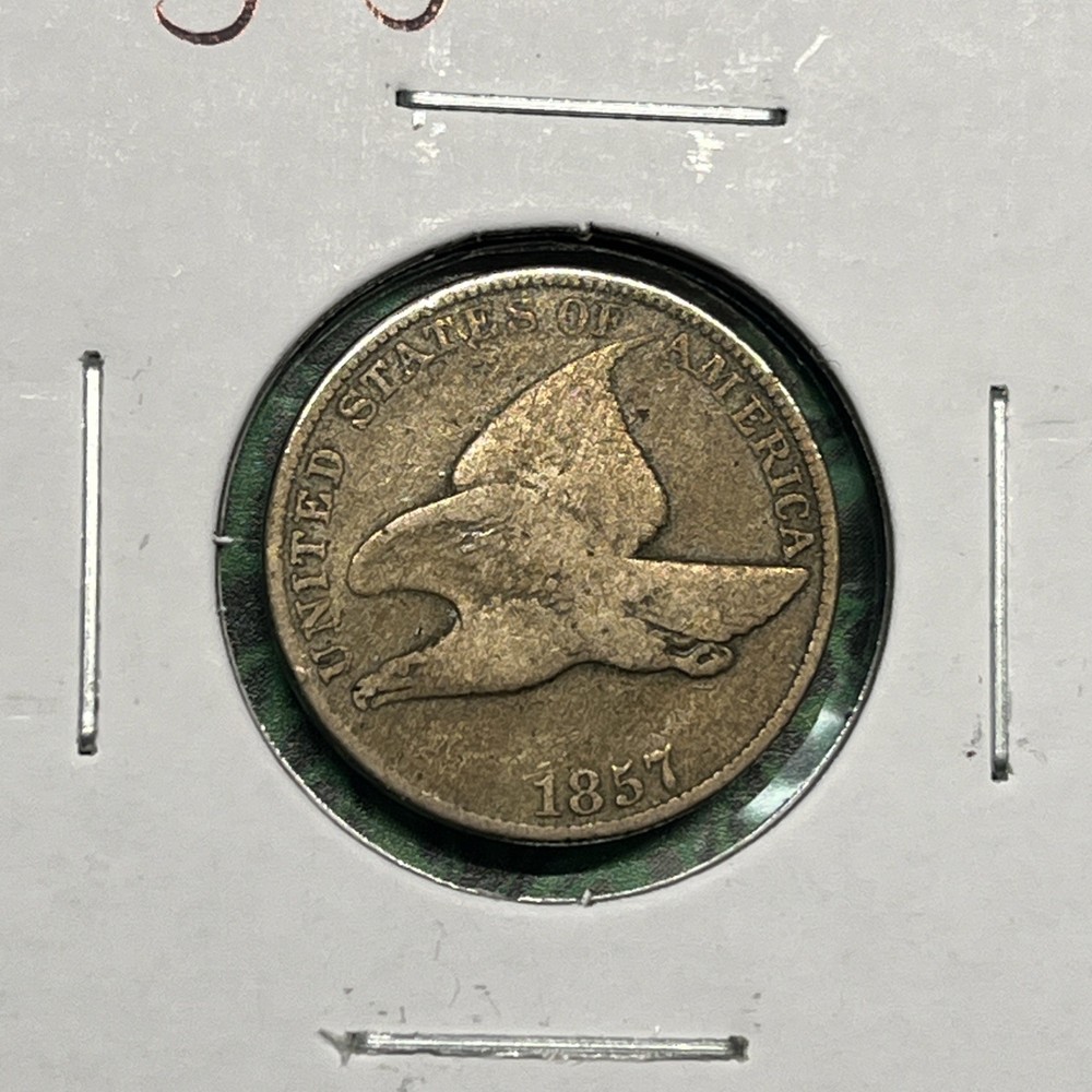 1857 Flying Eagle Cent Copper U.S. Coin Collection