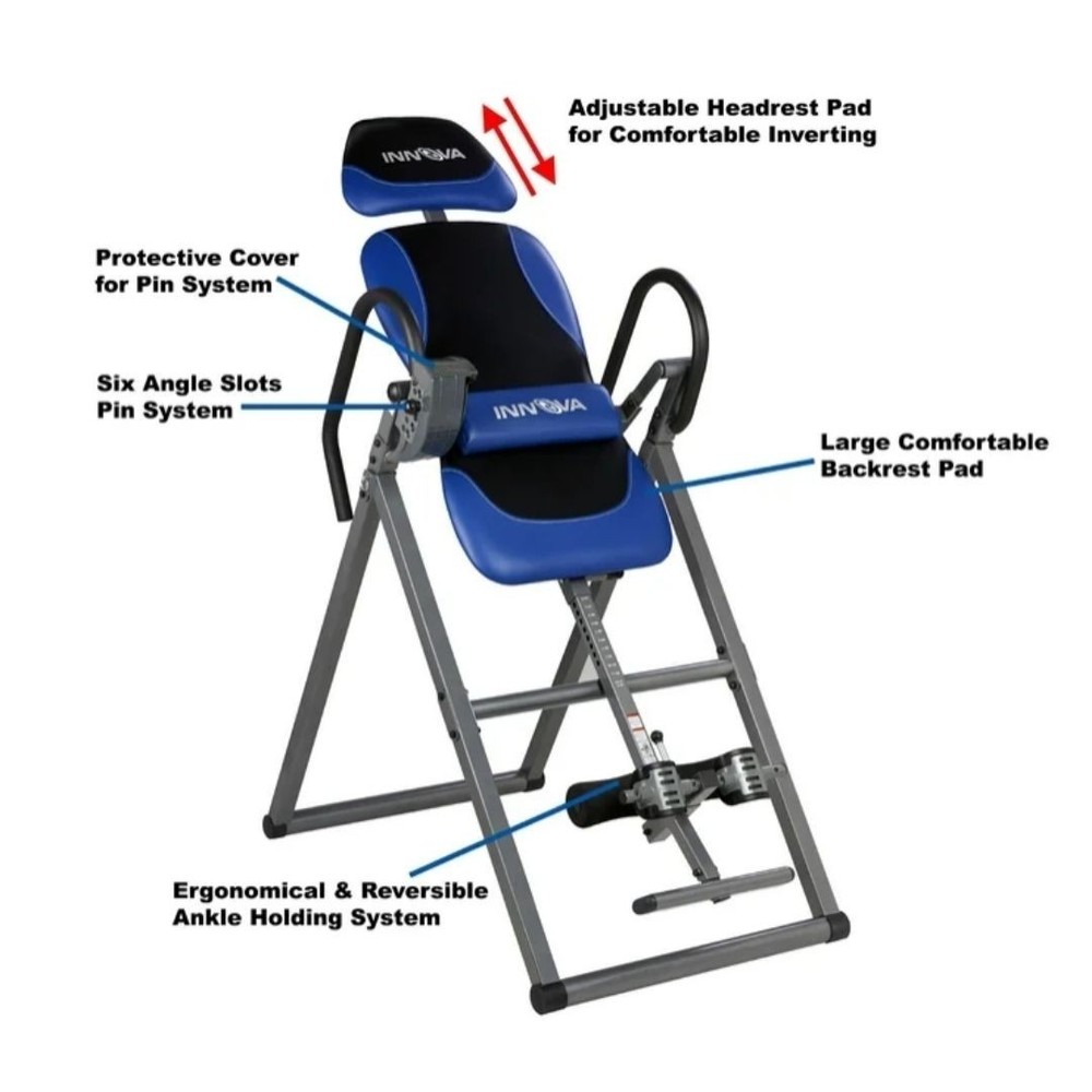 Innova ITX9400 Inversion Table - Blue