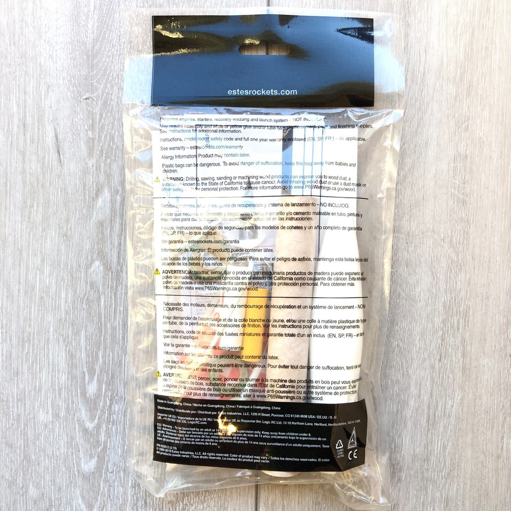 Estes 2446 Mini Honest John Model Rocket Kit (Intermediate Skill Level) 11.75 in