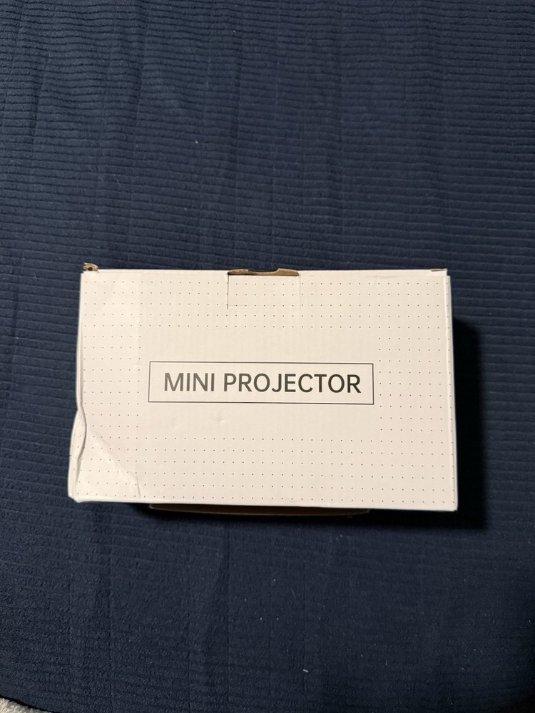 Mini Projector Z1 LED Portable White Desktop Projector