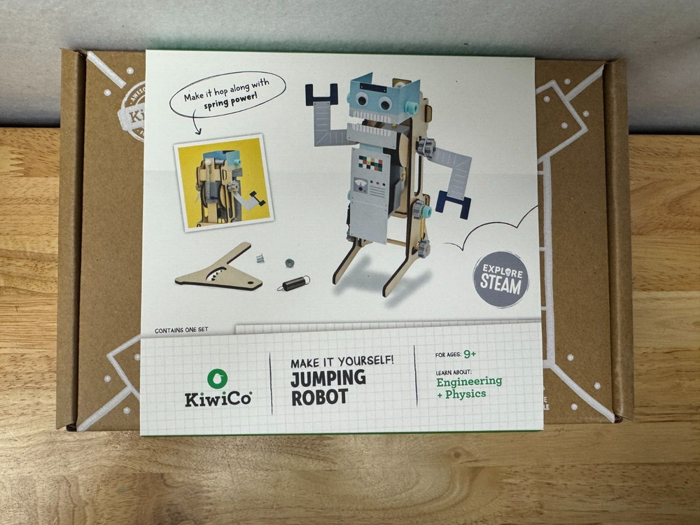 KiwiCo Jumping Robot - 3 Boxes - Partially Assembled