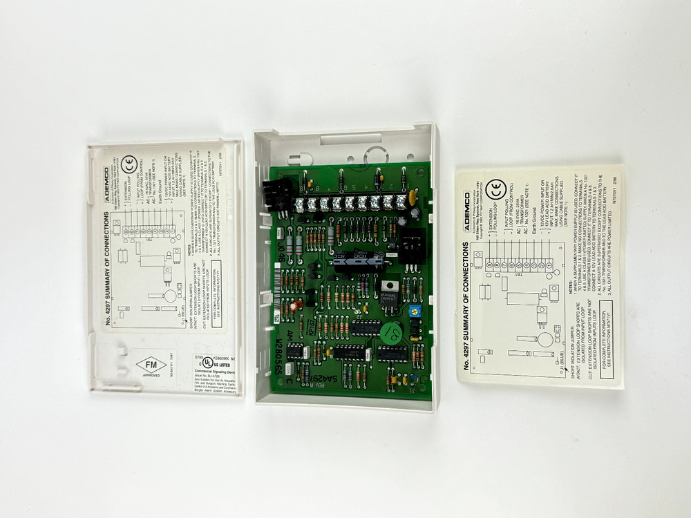 Ademco 4297 V-Plex Loop Isolation/Extender Module 4297-R repair / replacement