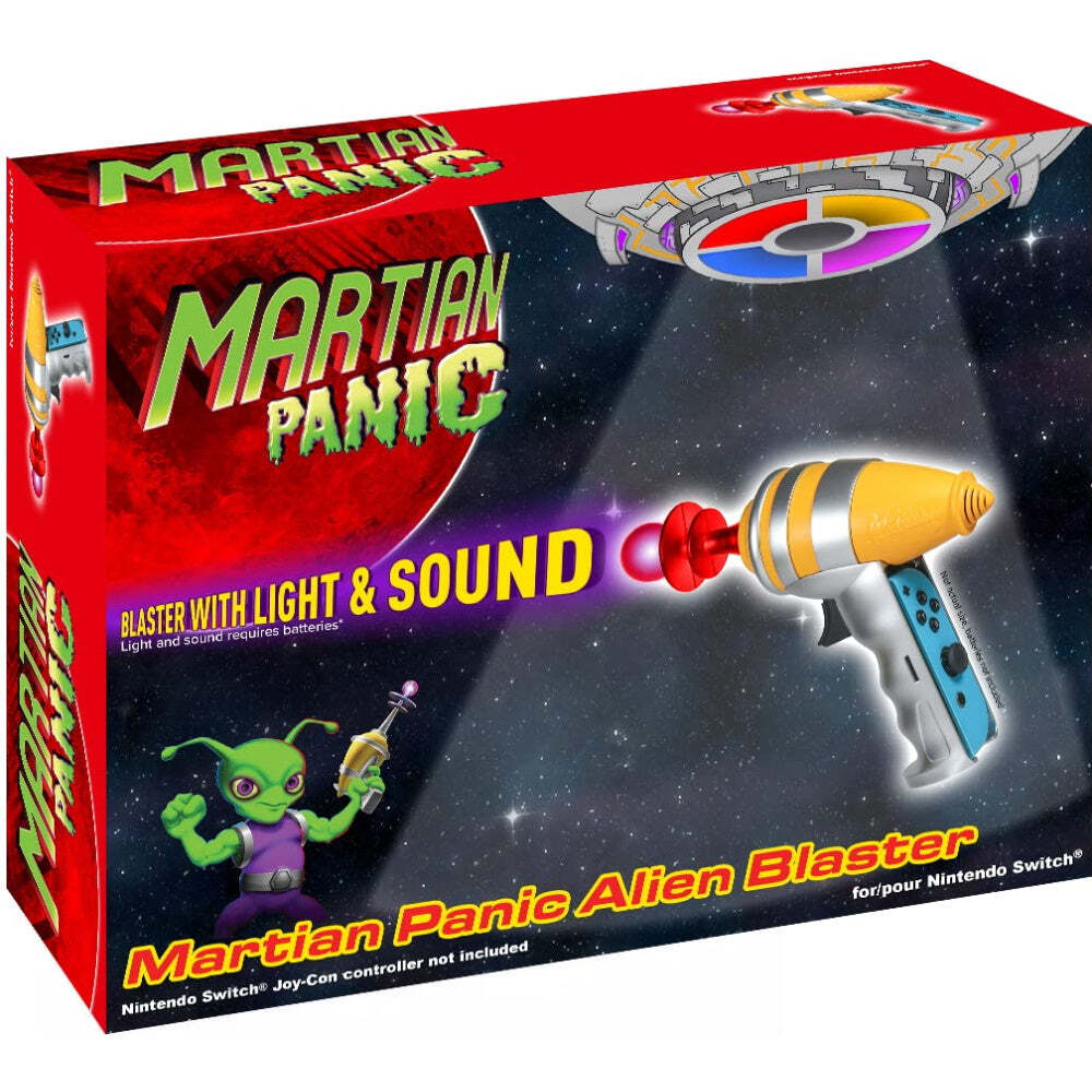 Martian Panic Alien Blaster [Nintendo Switch Accessory] NEW