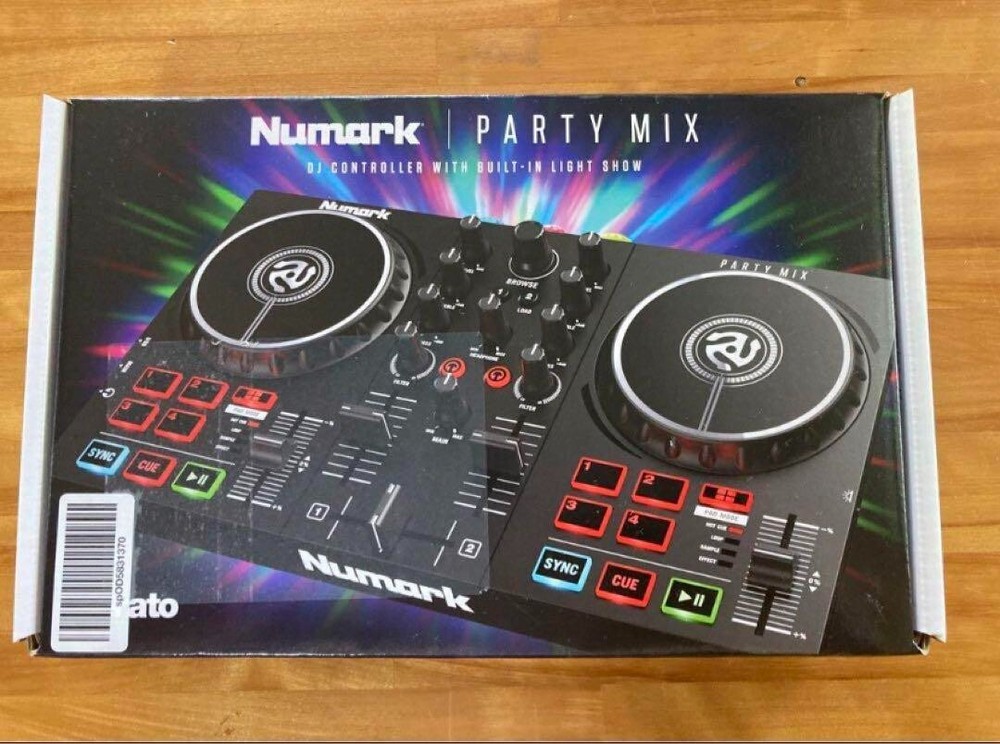 Numark Party Mix DJ Controller with Built In Light Show