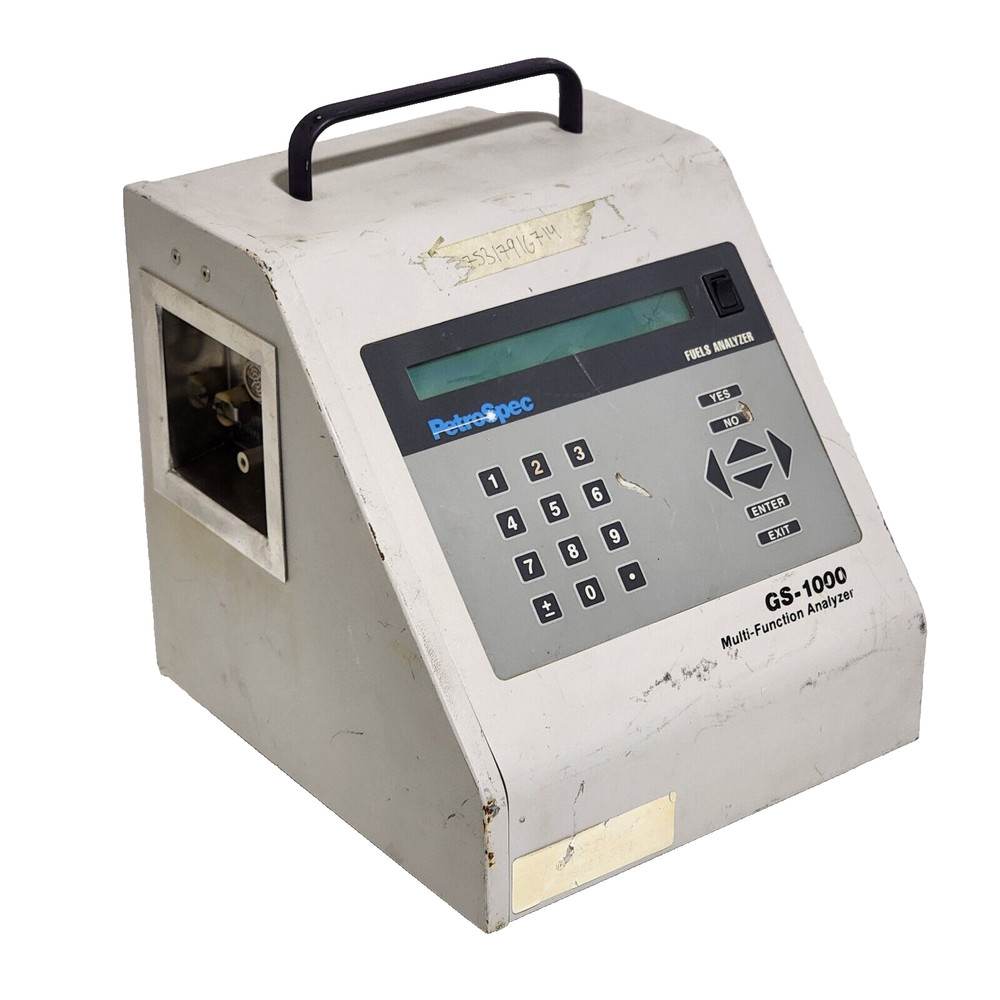 PetroSpec Fuels Analyzer GS-1000 multi-function Analyzer SOLD AS IS,UNTESTED.