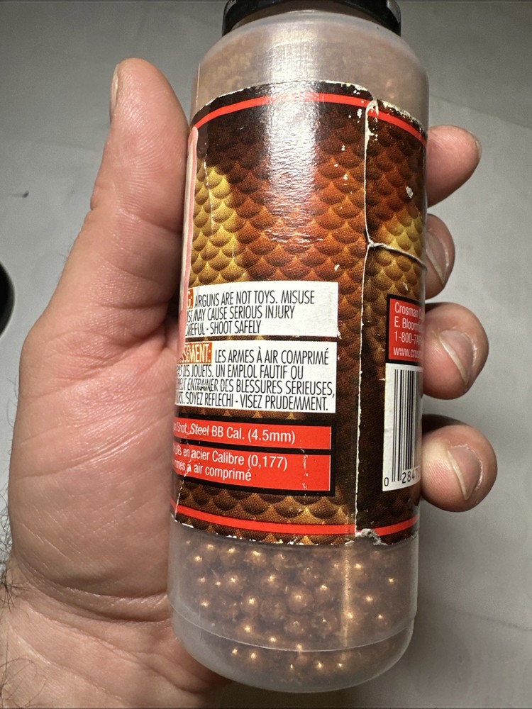 (#35). BBs - Premium Copperhead 2500 Count Copper Coated