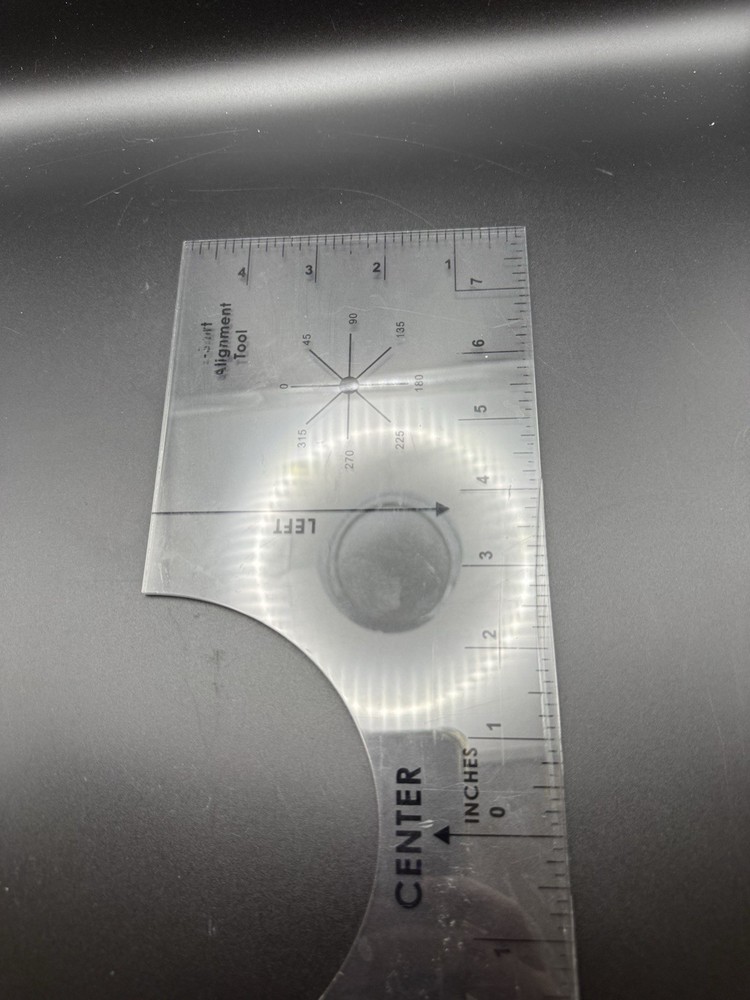 T-Shirt alignment Tool - Ruler - Centering Tool | HTV Alignment | Guide