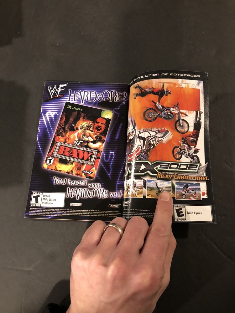 New legends Xbox Manual Only