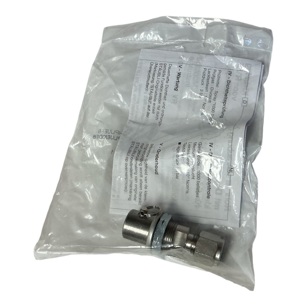 Stäubli RBE03.2753 Quick Release Coupling Plug Connector Ref 100009910