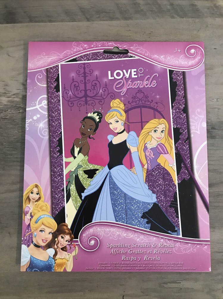 Disney Princess Sparkling Scratch & Reveal