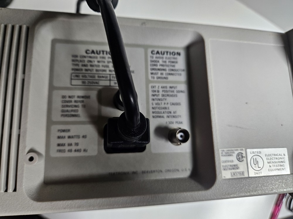 Techtronics 2213 Oscilloscope 80mhz