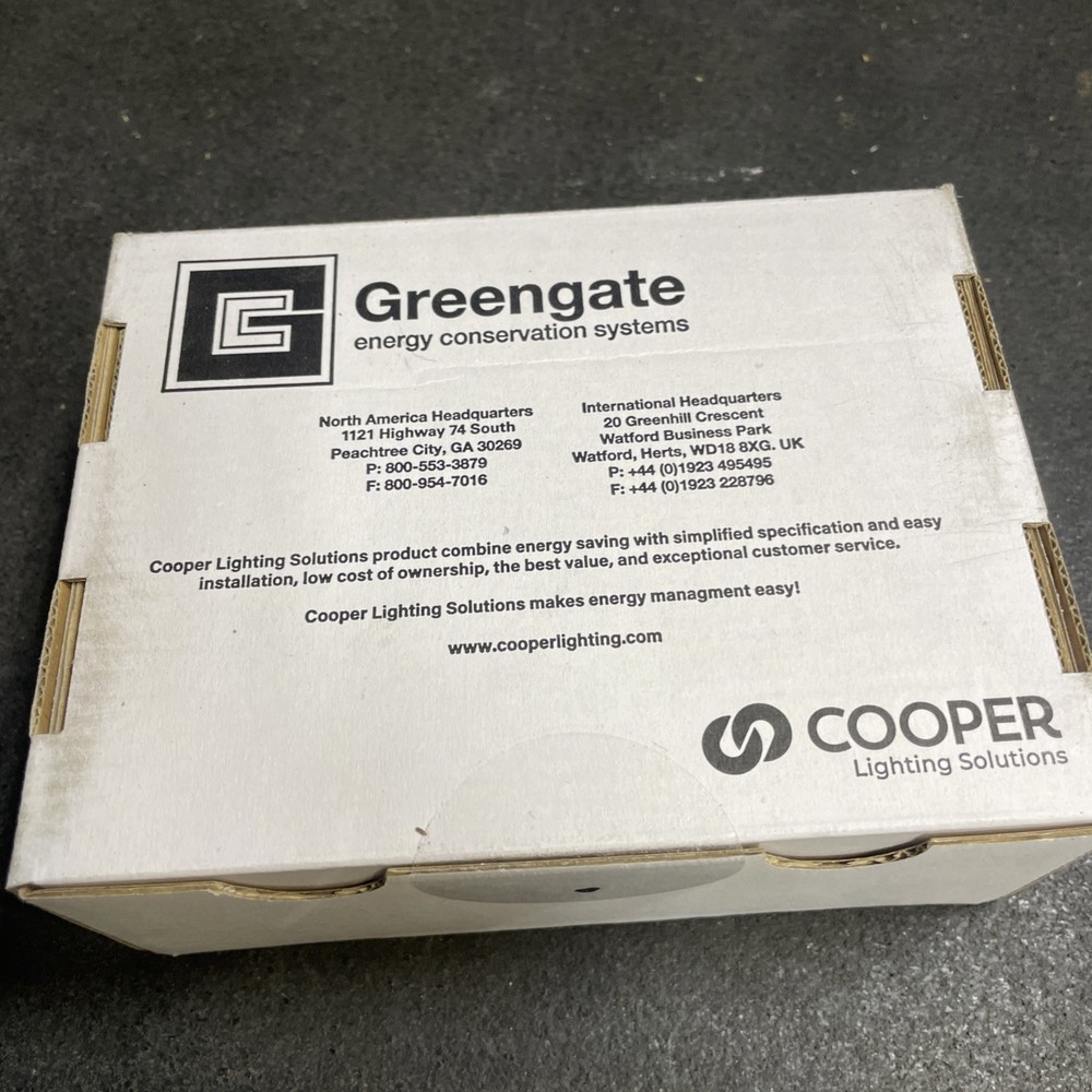 COOPER GREENGATE OAC-DT-1000-R MICROSET DUAL TECHNOLOGY CEILING OCCUPANCY SENSOR
