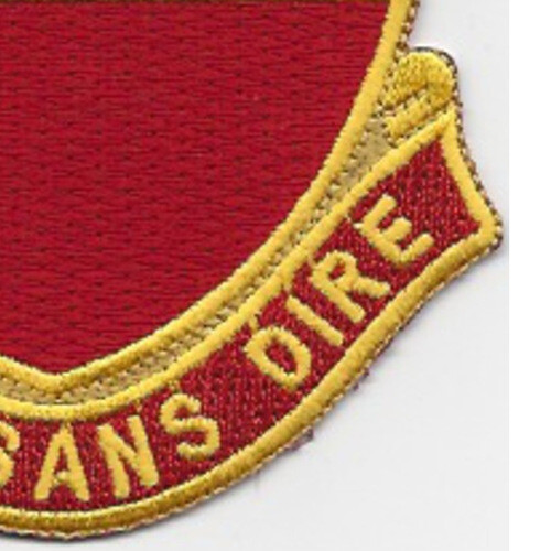 161st Field Artillery Battalion Patch
