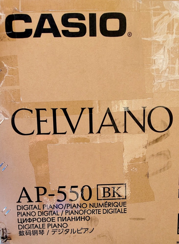 Casio Celviano AP-550BK Console Digital Piano Black Dented