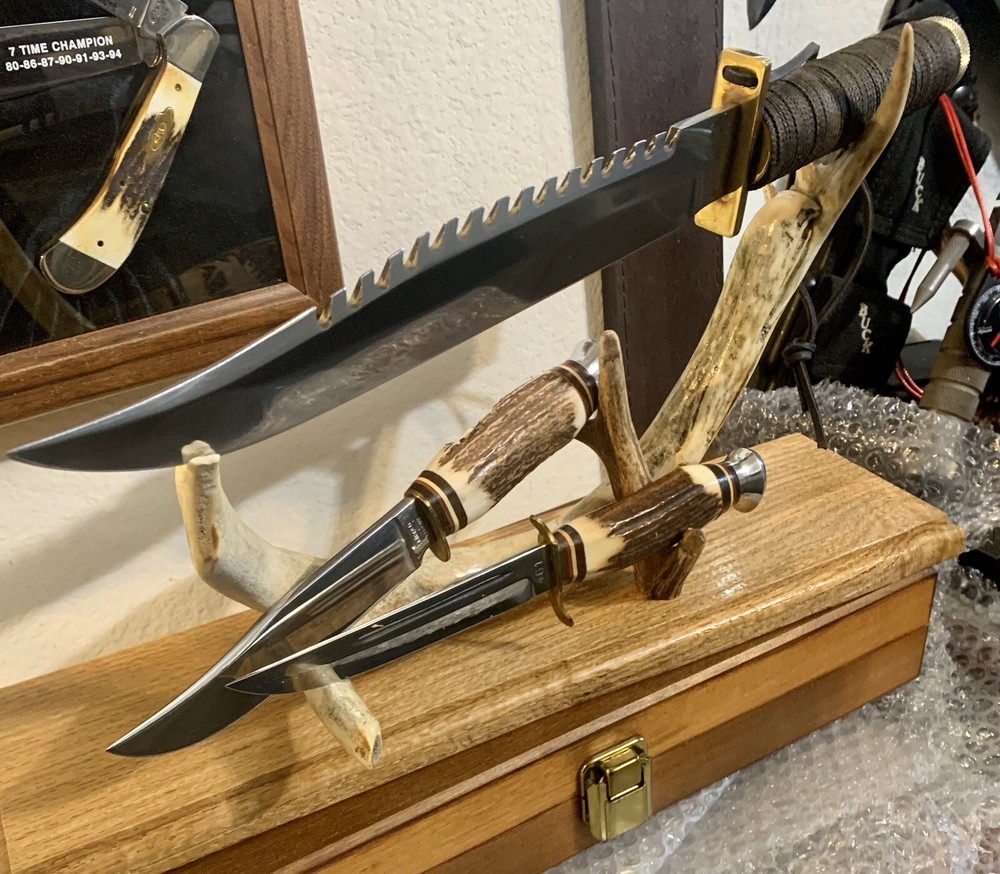 Knife Display Stand.