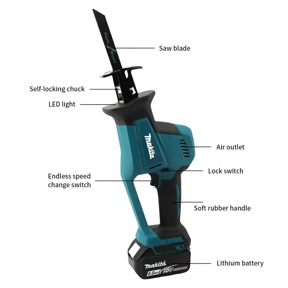 DJR189 18V Brushless Alternative Saw