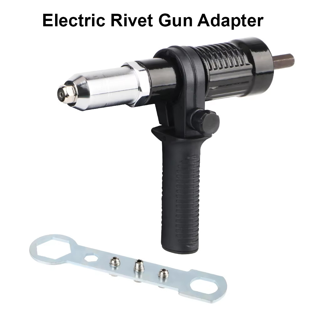Professional Electric Rivet Nut Gun Adaptor Insert Cordless Power Drill Tool