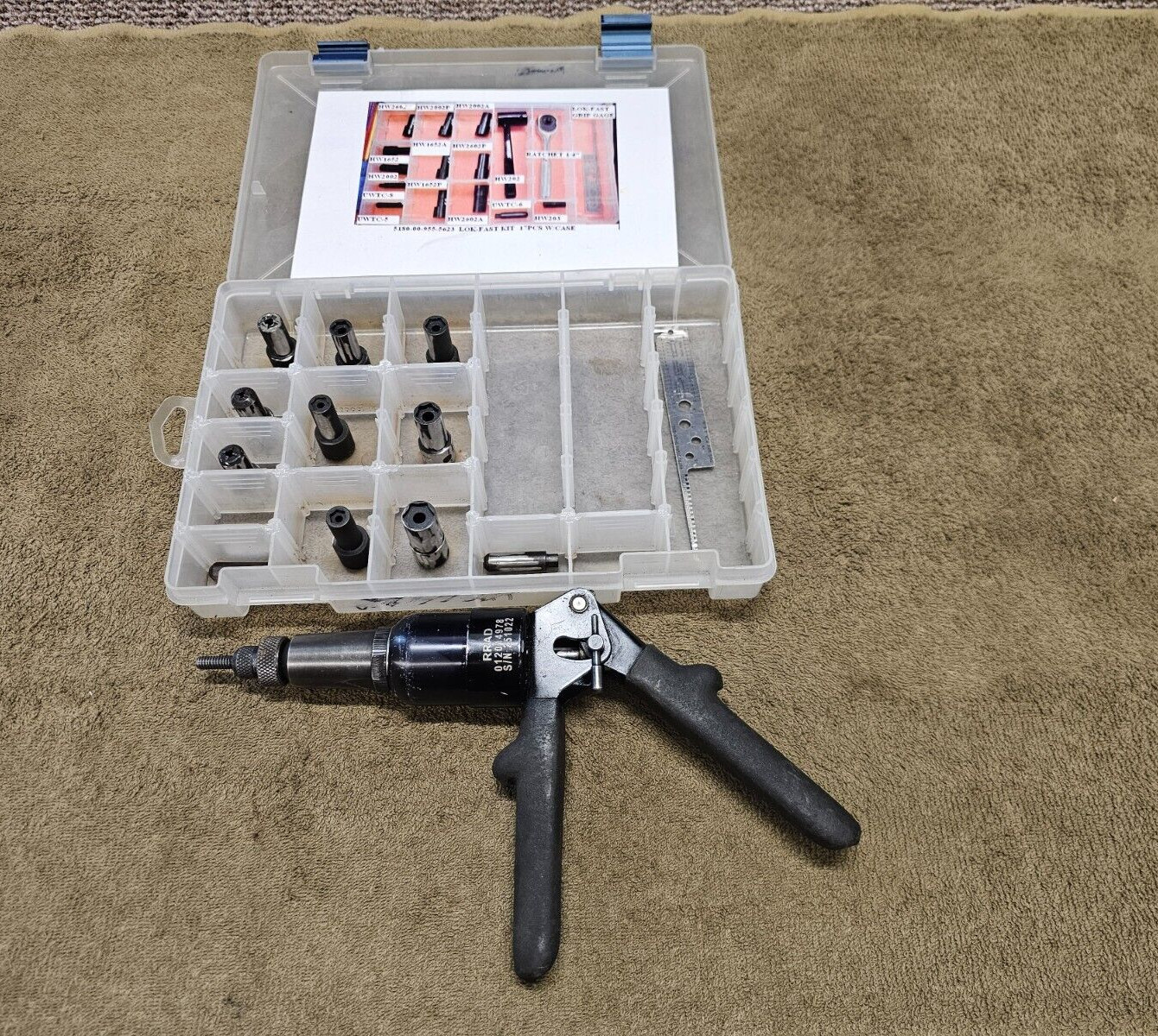 Lok Fast 3060 Blind Fastener JoBolt Installation Removal Aircraft Kit FSI D180