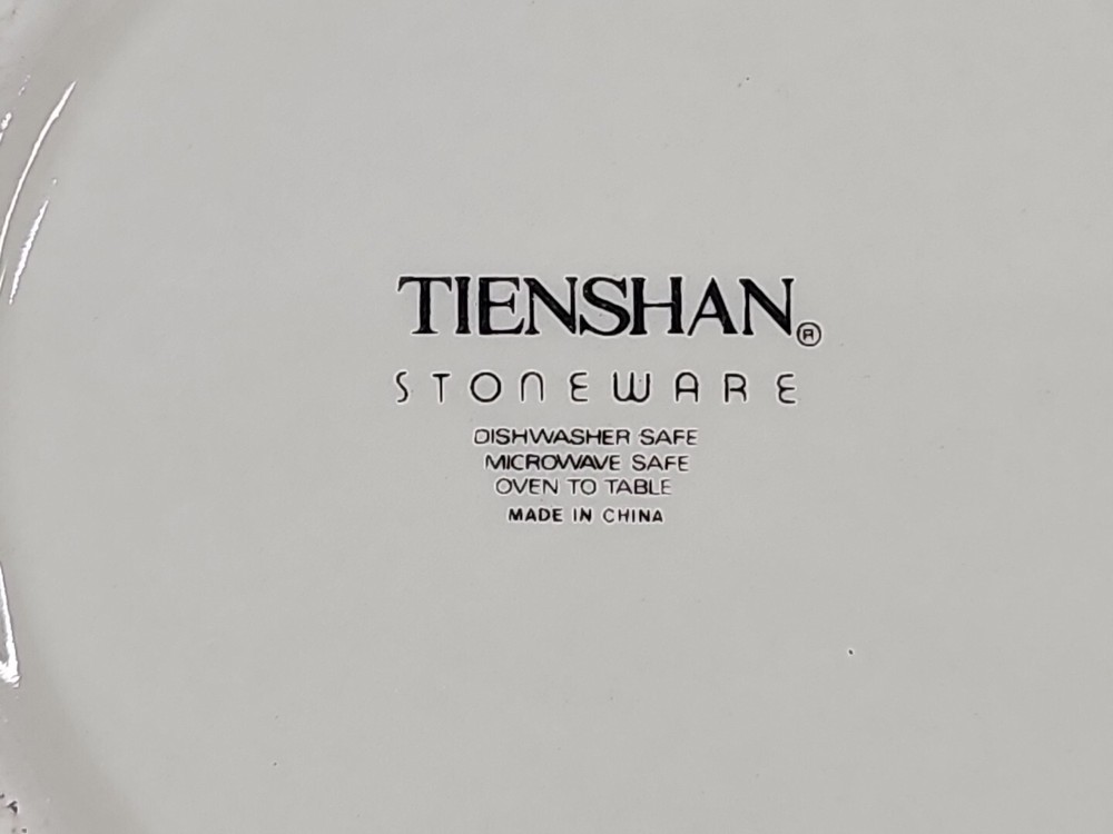 Tienshan China Co. Original Replacement Stoneware Wild Flowers Pattern Stackable