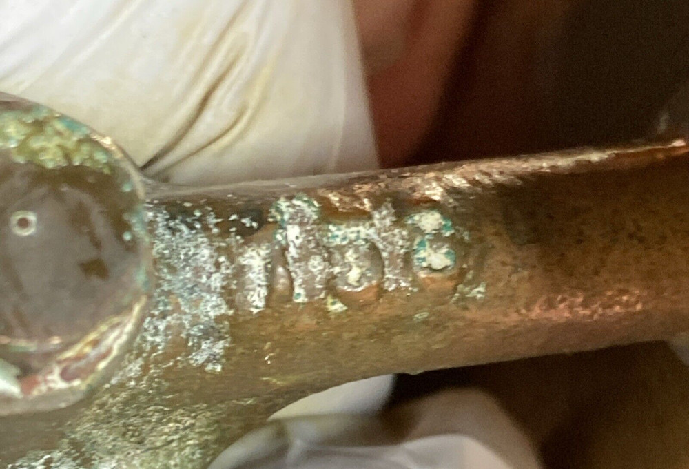 Antique Kant-Rust Solid Brass Blow Torch Welding Soldering Tool