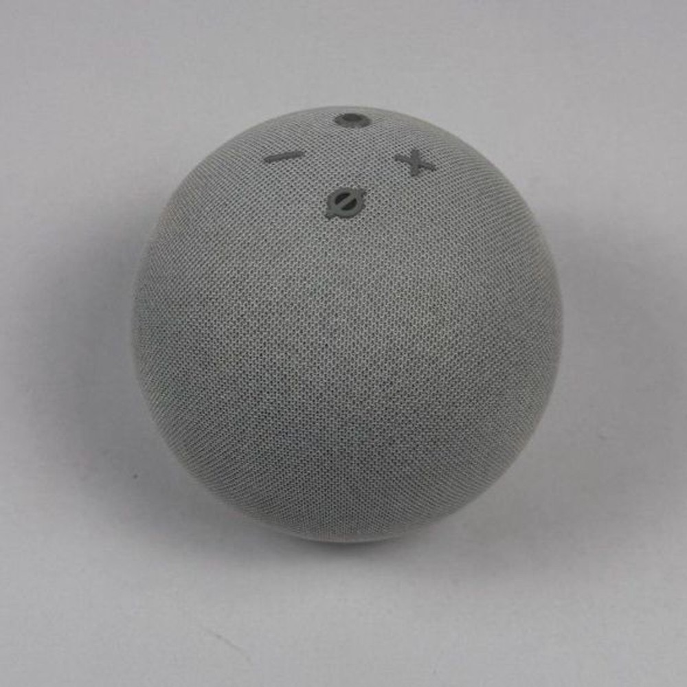 Amazon Echo Dot 4th Gen Light Grey Used Smart Speaker Alexa Orb Design