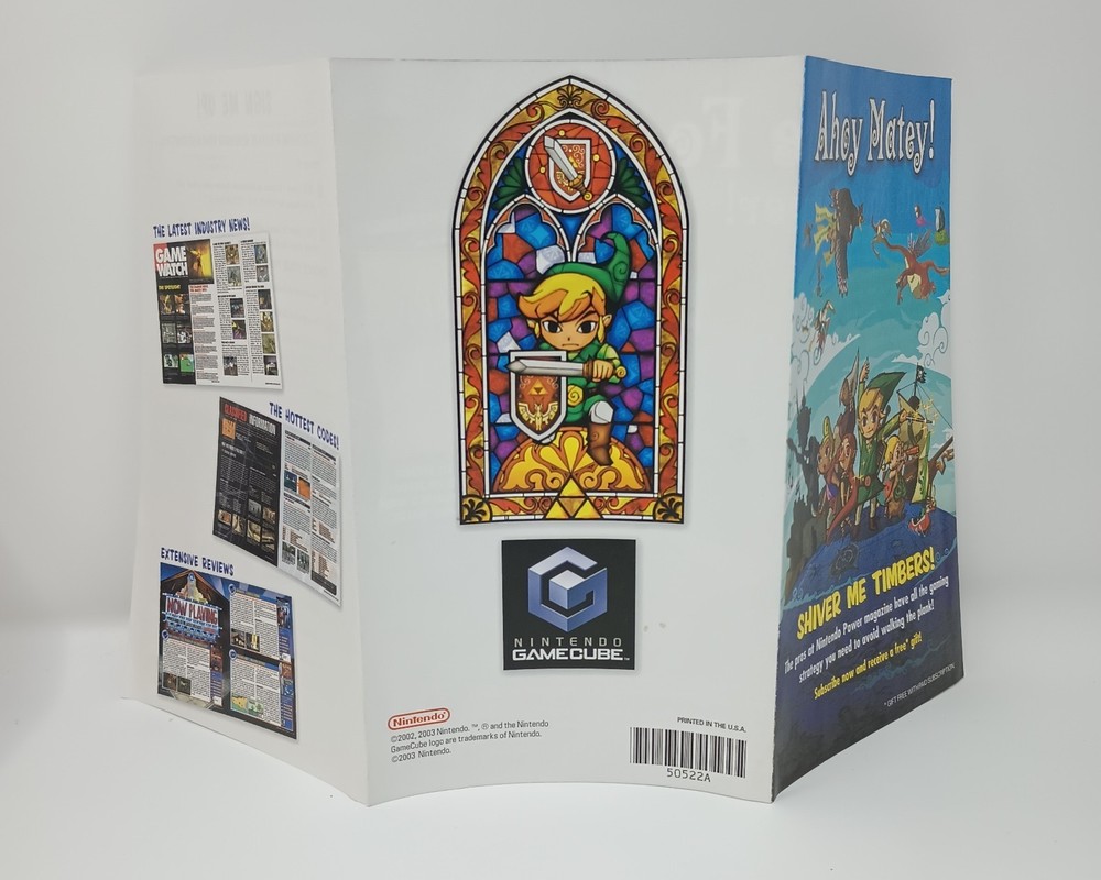 Insert Only - Wind Waker GameCube Insert - Insert Only