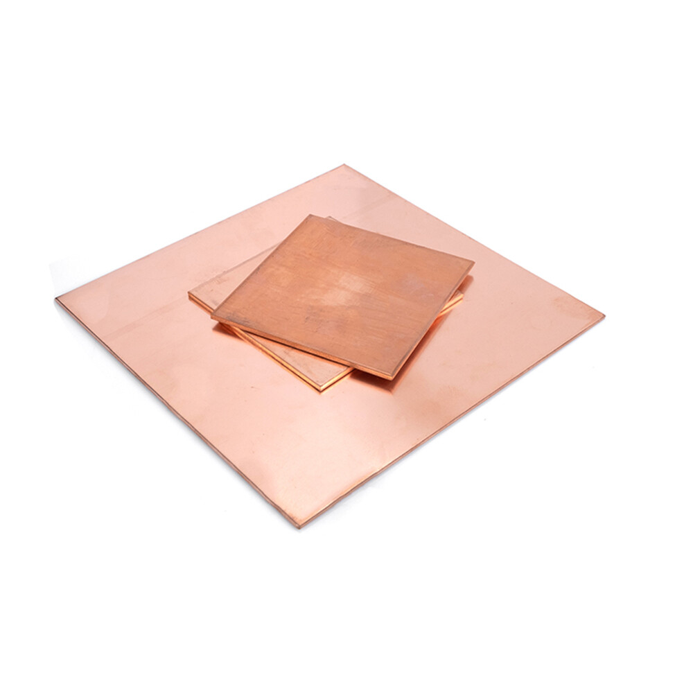 1pcs 99.9% Pure Copper Cu Metal Plate Copper Flat Stock Copper Sheet Select Size