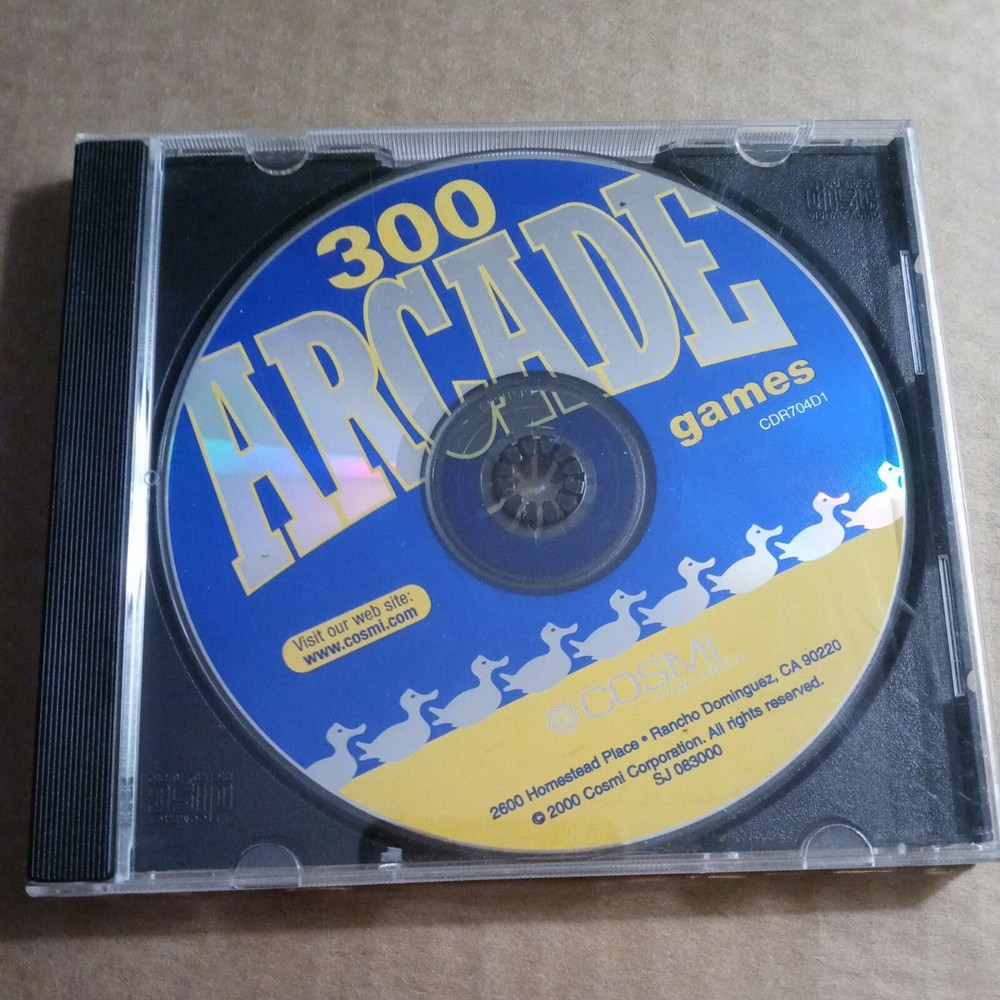 300 arcade games windows 95 PC CD-ROM