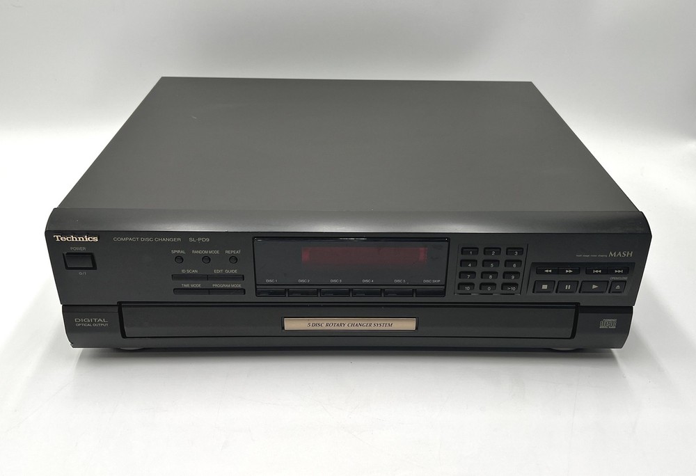 Technics SL-PD9 5-Disc CD Changer Multi Stage Noise Shaping Player