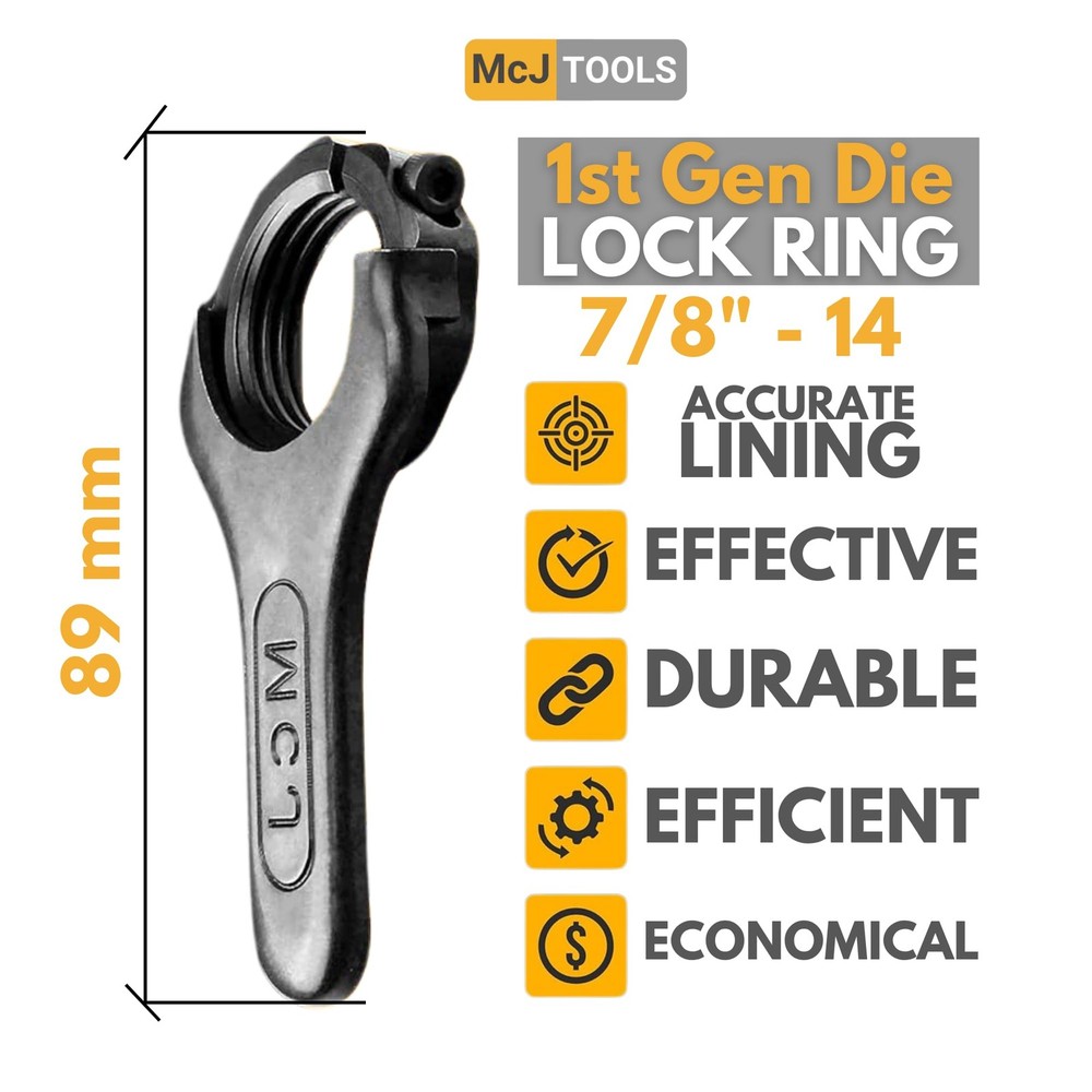 Reloading Die Lock Rings 1st Gen 6pack