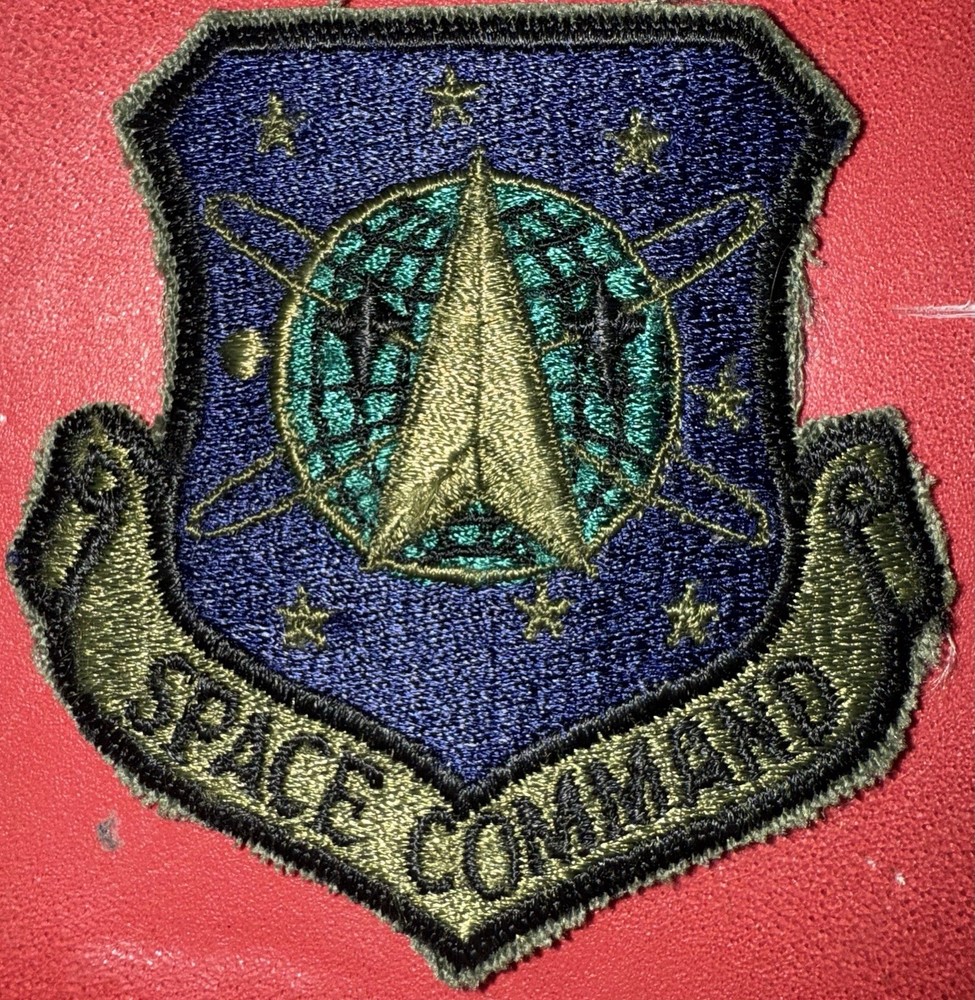 1980s - GWOT Era USAF Space Command Subdued Patch (AM)