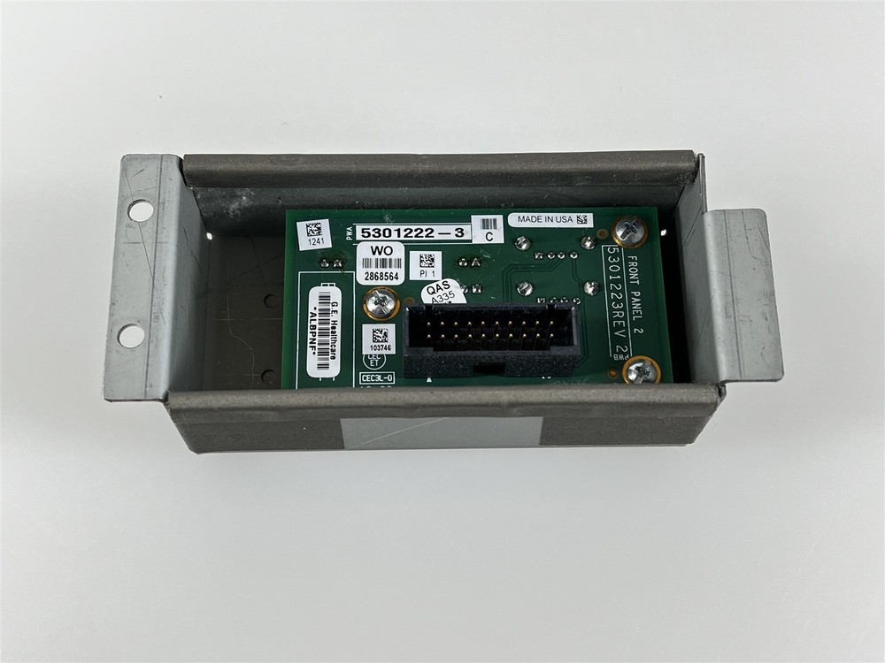 GE Logiq E9 Front Panel 2 5301223 5166825-2 Rev2