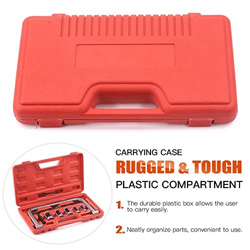 12Pcs Valve Spring Compressor with Valve Lapper Set Auto Compression C-Clamp