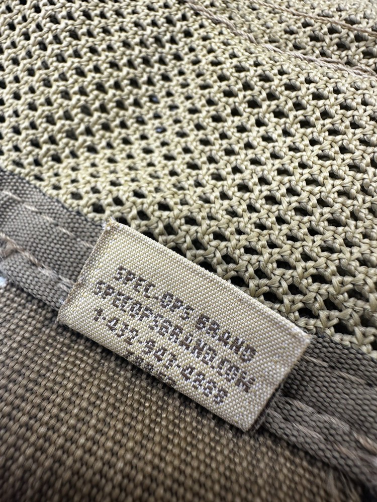 SPEC OPS Drop Leg Molle Panel Holster Admin Utility Coyote Brown Mesh USMC