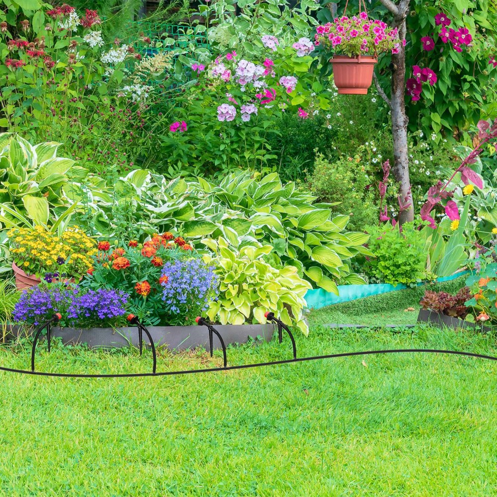 164' Drip Irrigation System Kit Automatic Garden Misting Plant Watering Drip Kit
