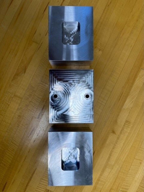 Chick Work Holding vise jaws for M System 1040