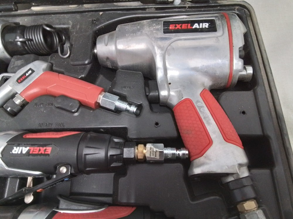 EXELAIR Professional Air Tool Accessory Kit - Read Description!