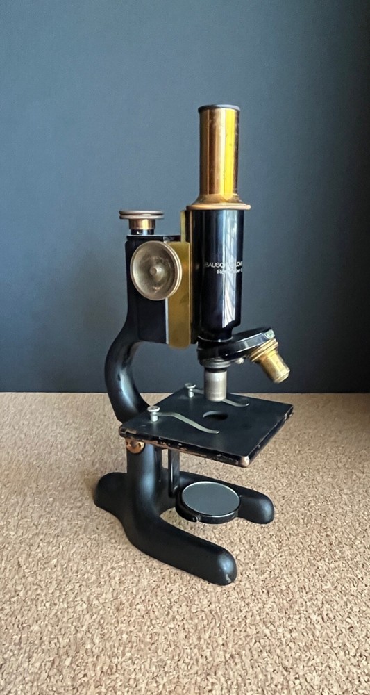 Vintage 1926 Bausch & Lomb Microscope